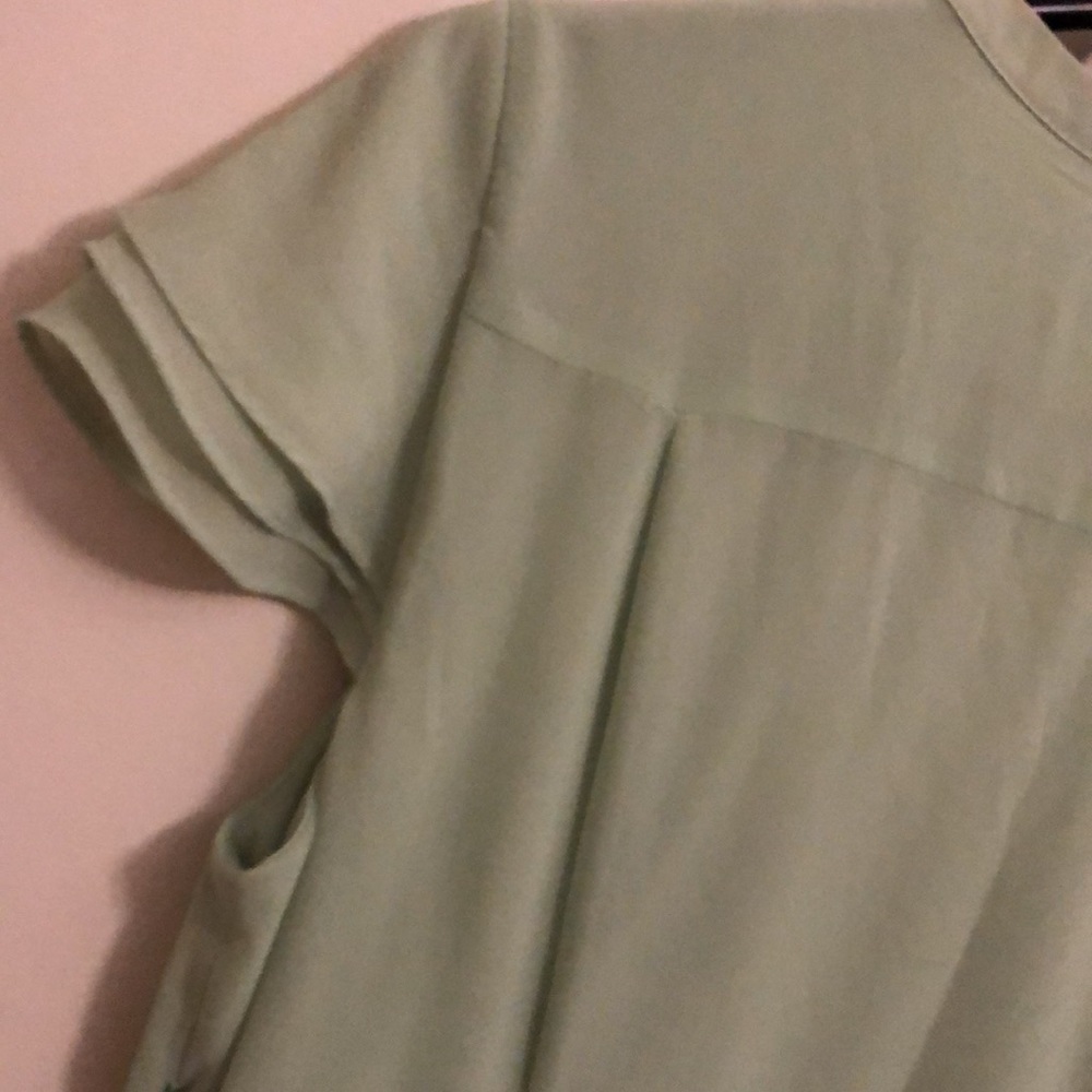 CB Established 1962 Mint Green Belted Button-Down Dress - Picture 5 of 10